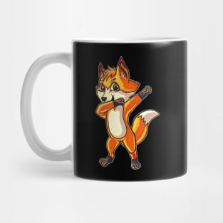 Fox dabbing  ,cute fox, fox lover Mug